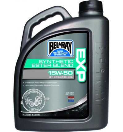 BEL-RAY 4T EXP/ESTER 15W-50 X4L HMI-ΣΥΝΘ.